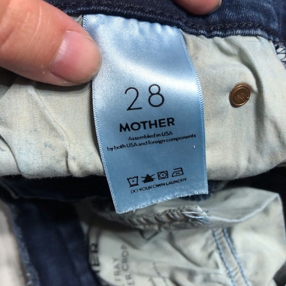 MOTHER Denim Charmer Crop Jeans 1165 - Picture 8 of 11